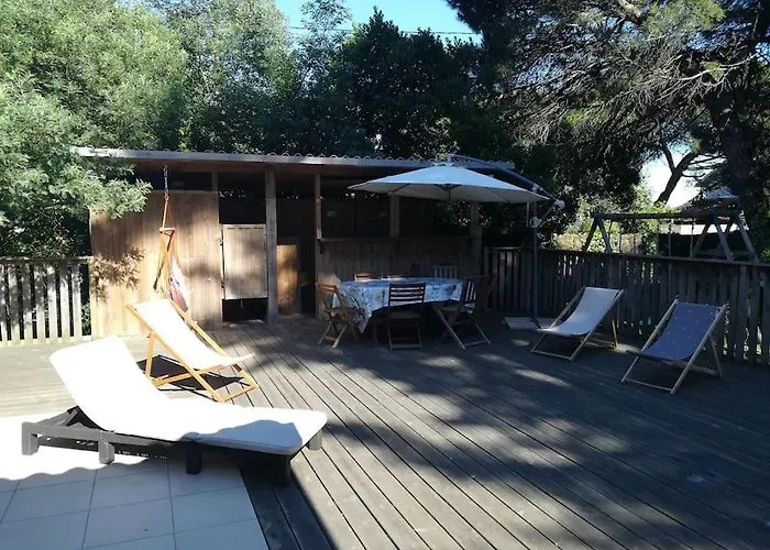 Belle Villa Au Cap Ferret Quartier Mimbeau